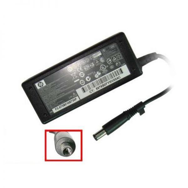 Cargador HP 18.5V 3.5Amp 65W Plug Fino PA165002C / PA165002H / PPP009H