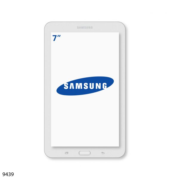 Tableta Samsung TAB ELITE / Modelo SM-T113 / 7inch / WSVGA / 1024 x 600 / LCD / Procesador 1.3Ghz Quad Core / 1GB RAM / 8GB ROM / 2.0MP Rear Camera / Color Blanca  Bluetooth / Android 4.4.4 / Incluye: Cargador y Manual